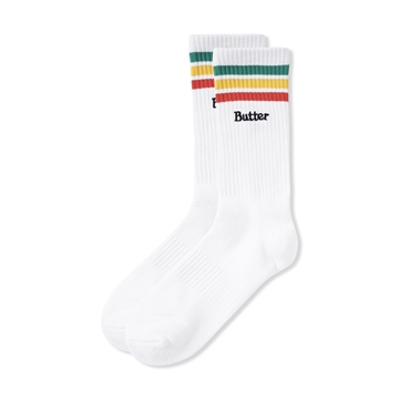 Butter Goods Socks Stripe White